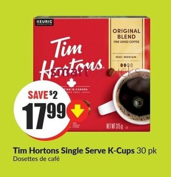 FreshCo Tim hortons single serve k-cups offer