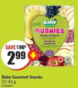 FreshCo Baby gourmet snacks offer