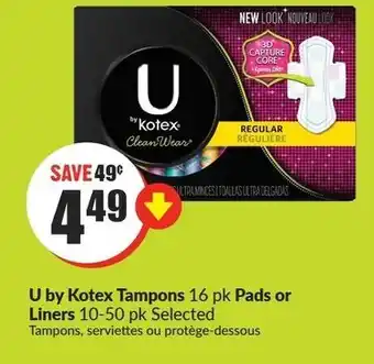 FreshCo U by kotex tampons offer
