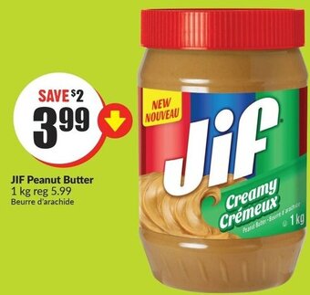 FreshCo JIF peanut butter offer