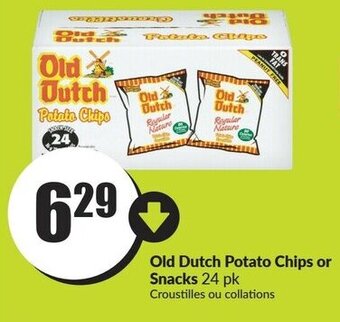 FreshCo Old dutch potato chips or snacks offer