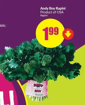 FreshCo Andy boy rapini offer