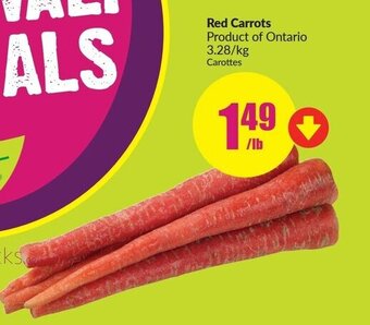 FreshCo Red carrots offer