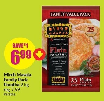 FreshCo Mirch masala family pack paratha offer
