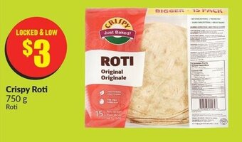 FreshCo Crispy roti offer