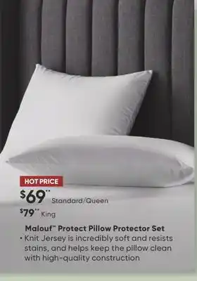 Sleep Country Malouf Protect Pillow Protector Set offer