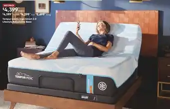 Sleep Country Tempur-pedic Ergo Smart 2.0 Lifestyle Adjustable Base offer