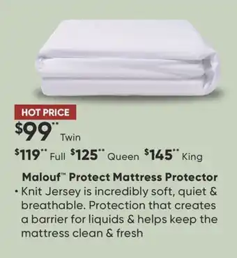 Dormez Vous Malouf Protect Mattress Protector offer