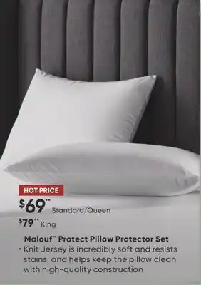 Dormez Vous Malouf Protect Pillow Protector Set offer