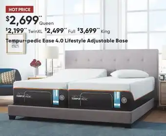 Dormez Vous Tempur-pedic Ease 4.0 Lifestyle Adjustable Base offer