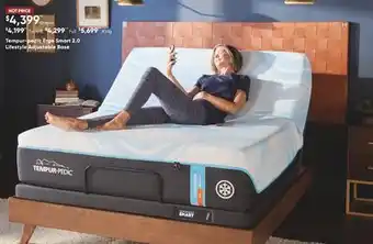 Dormez Vous Tempur-pedic Ergo Smart 2.0 Lifestyle Adjustable Base offer