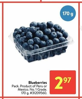 Walmart Blueberries offer