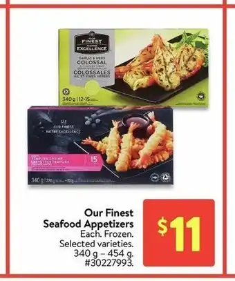Walmart Our Dinest Seafood Appetizers offer