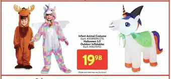 Walmart Infant Animal Costume offer