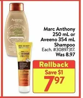 Walmart Marc Anthony 250 mL offer