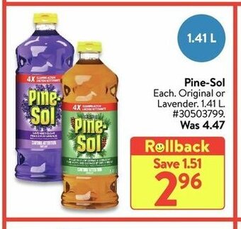 Walmart Pine-Sol offer