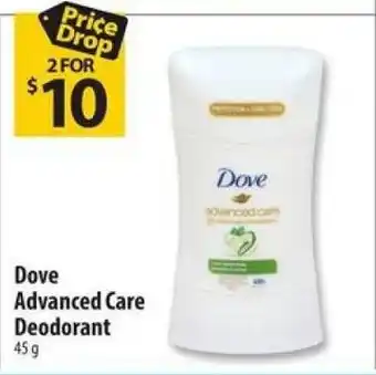 Co-op Dove Advanced Care Deodorant 45g offer