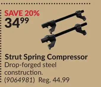 Princess Auto Strut Spring Compressor offer