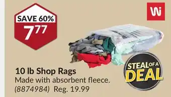 Princess Auto 10 lb Shop Rags offer