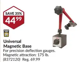 Princess Auto Universal Magnetic Base offer