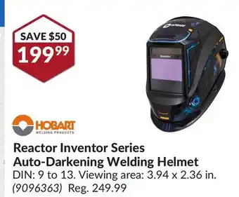 Princess Auto Reactor Inventor Series Auto-Darkening Welding Helmet offer