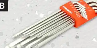 Princess Auto Extra Long Ball-End Hex Key Sets offer