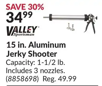 Princess Auto 15 in. Aluminum Jerky Shooter offer