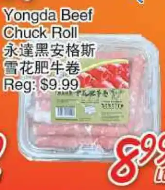 Foody Mart Yongda Beef Chuck Roll offer