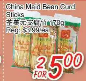Foody Mart China Maid Bean Curd Sticks offer
