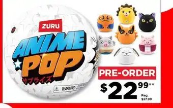 Showcase zuru Anime POP offer