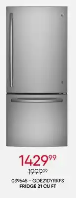 Meubles RD FRIDGE 21 CU FT offer