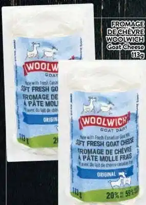 Supermarché PA Woolwich Goat Cheese offer