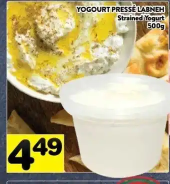 Supermarché PA Strained Yogurt offer