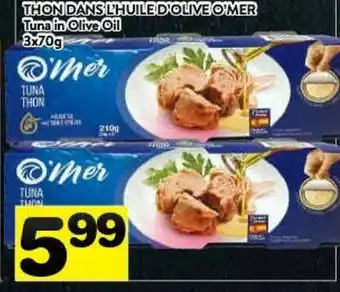 Supermarché PA O'MER Tuna in Olive Oil offer