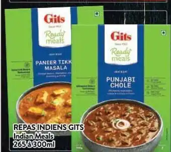 Supermarché PA GITS Indian Meals offer