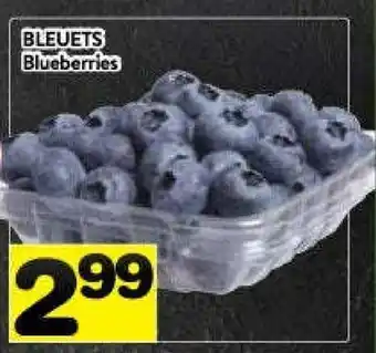 Supermarché PA Blueberries offer