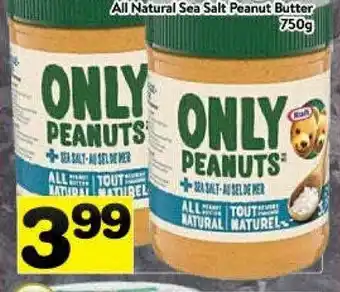 Supermarché PA All Natural Sea Salt Peanut Butter offer