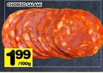 Supermarché PA CHORIZO SALAMI offer