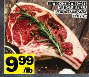 Supermarché PA Fresh Beef Rib Steak offer