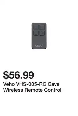 Newegg Veho VHS-005-RC Cave Wireless Remote Control offer