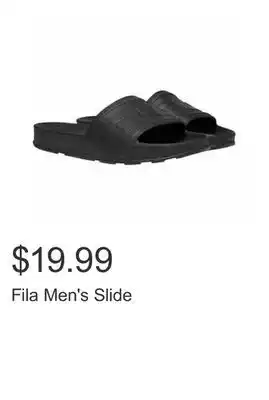 Costco Fila Men's Slide offer