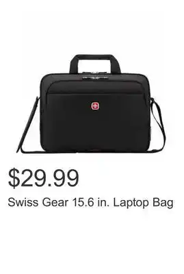 Costco Swiss Gear 15.6 in. Laptop Bag offer