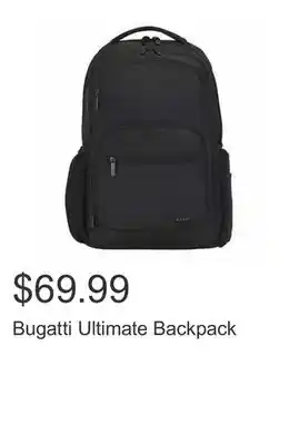 Costco Bugatti Ultimate Backpack offer