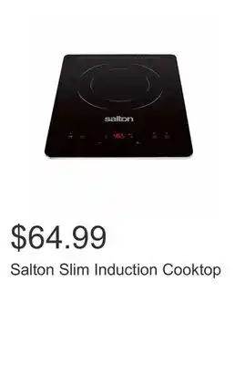 Costco Salton Slim Induction Cooktop offer
