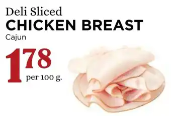 Deli Sliced CHICKEN BREAST