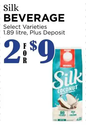 Silk BEVERAGE Select Varieties 1.89 litre