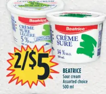 Marché Adonis BEATRICE Sour cream offer