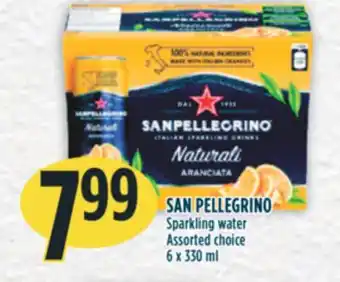 Marché Adonis SAN PELLEGRINO Sparkling water offer