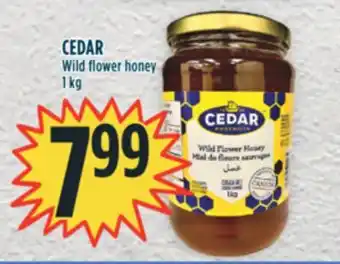 Marché Adonis CEDAR Wild flower honey offer