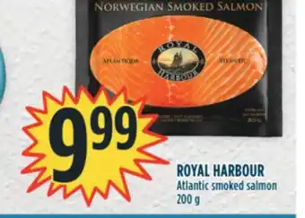 Marché Adonis ROYAL HARBOUR Atlantic smoked salmon offer